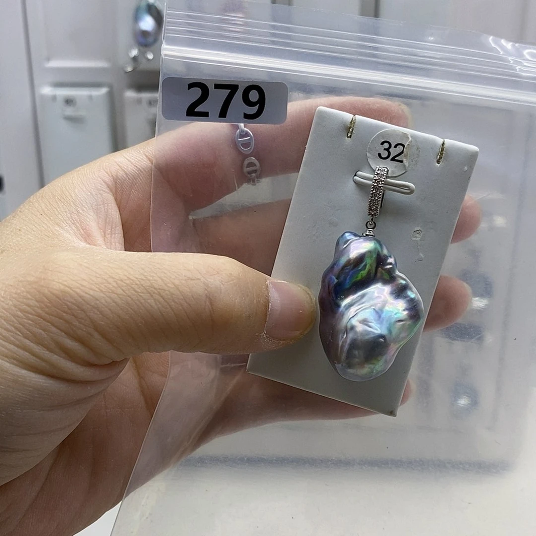 颈饰合金淡水珍珠