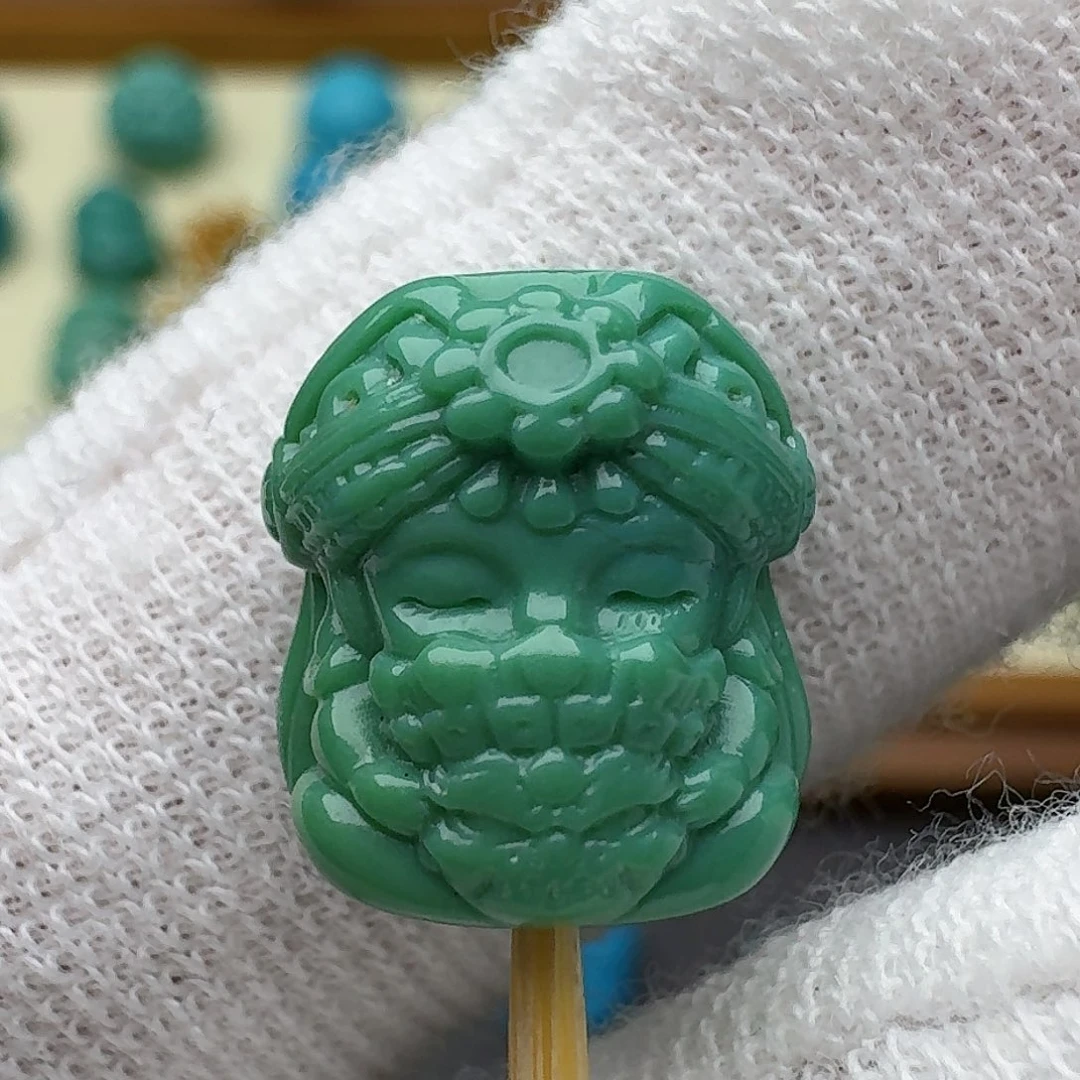 绿松石未镶嵌扎吉娘娘11.1