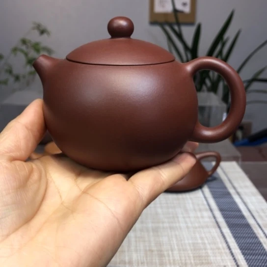 紫砂茶壶精工半西施200c c