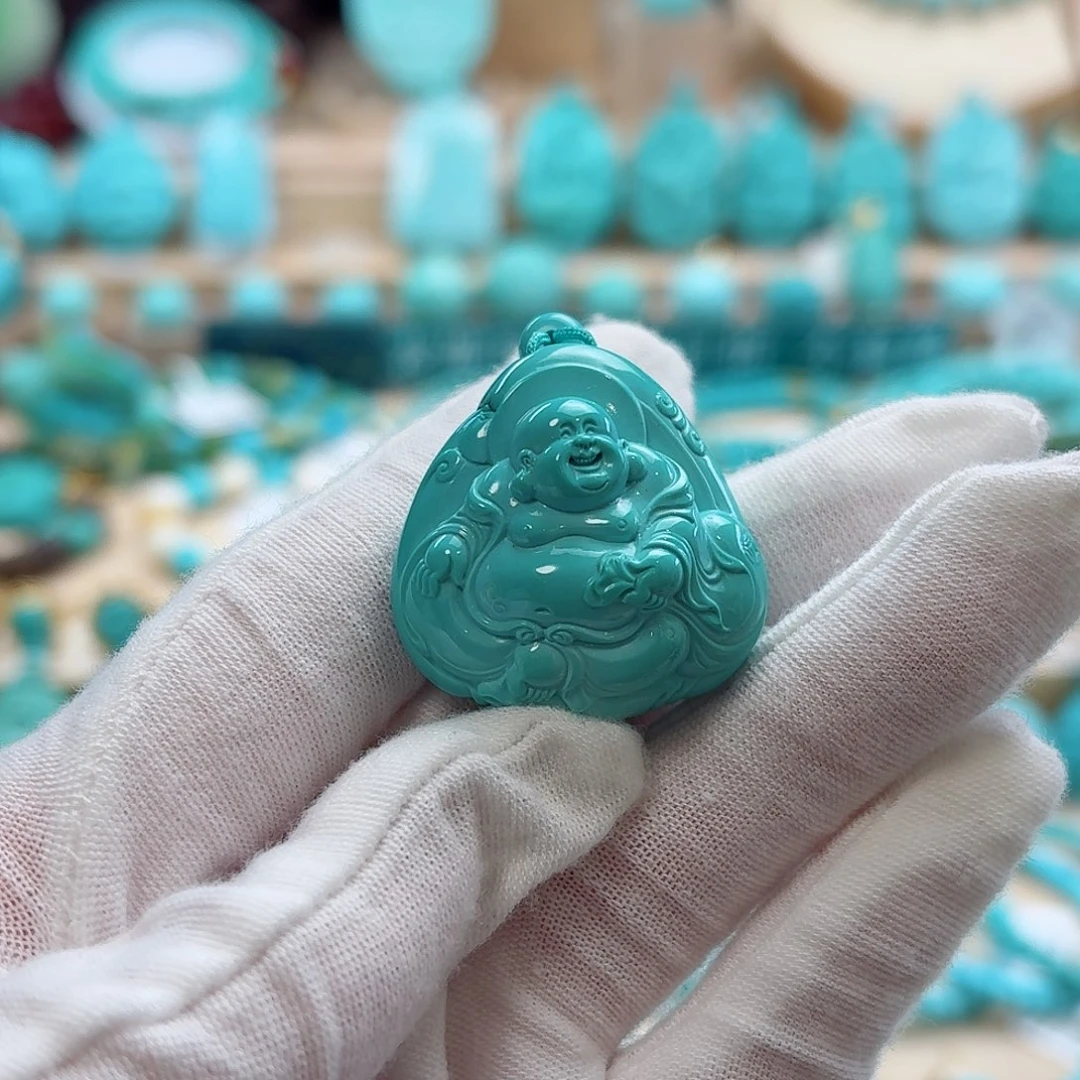 绿松石未镶嵌珠宝奇石