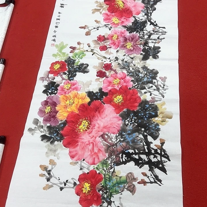 国画本人纯手绘作品欣赏