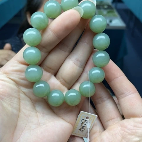 和田玉未镶嵌手链114