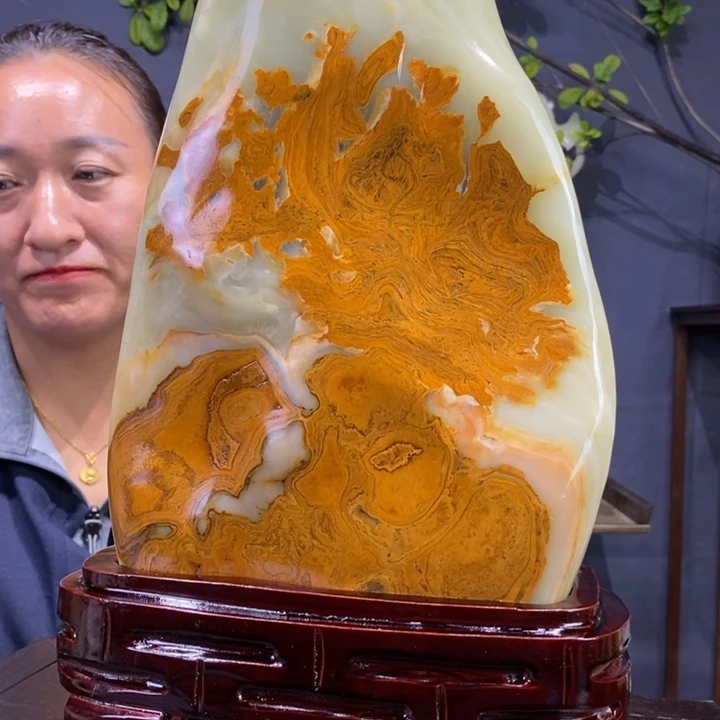 石材精品古青石摆件
