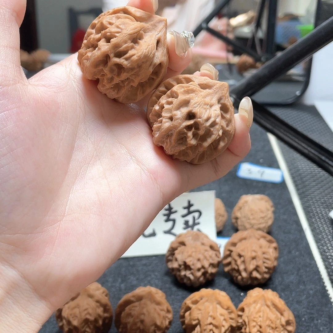 手***恩把件文玩核桃文玩核桃曹大龙
