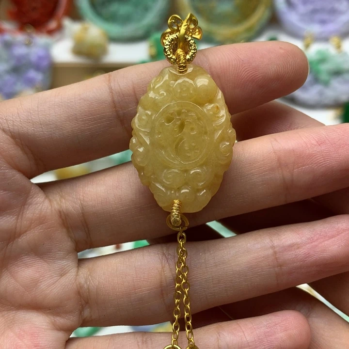 颈饰未镶嵌翡翠翡翠