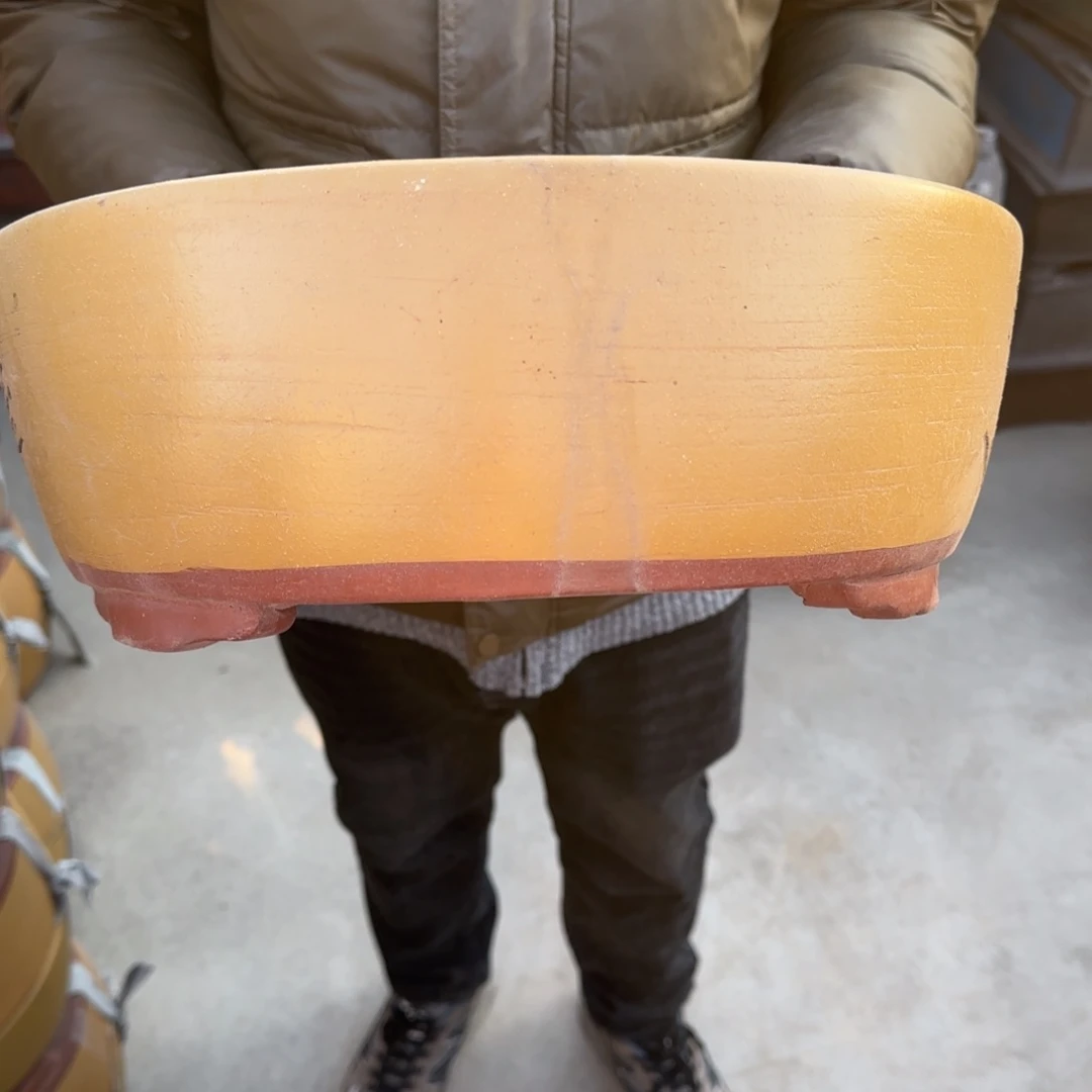 紫砂花盆口径35.25.11口径