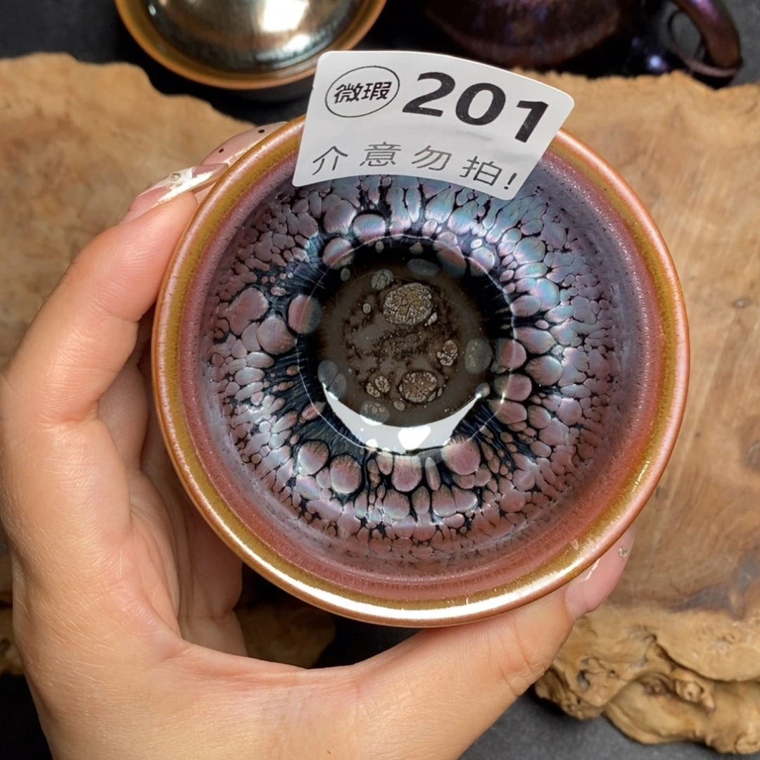 茶盏建窑建盏主人杯w201