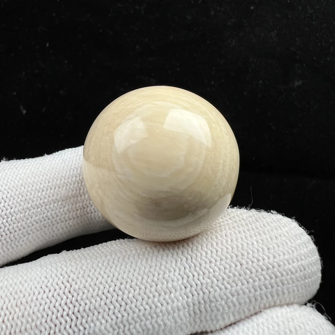 D3834天然猛犸牙 单珠 27mm支持鉴定 假一罚四