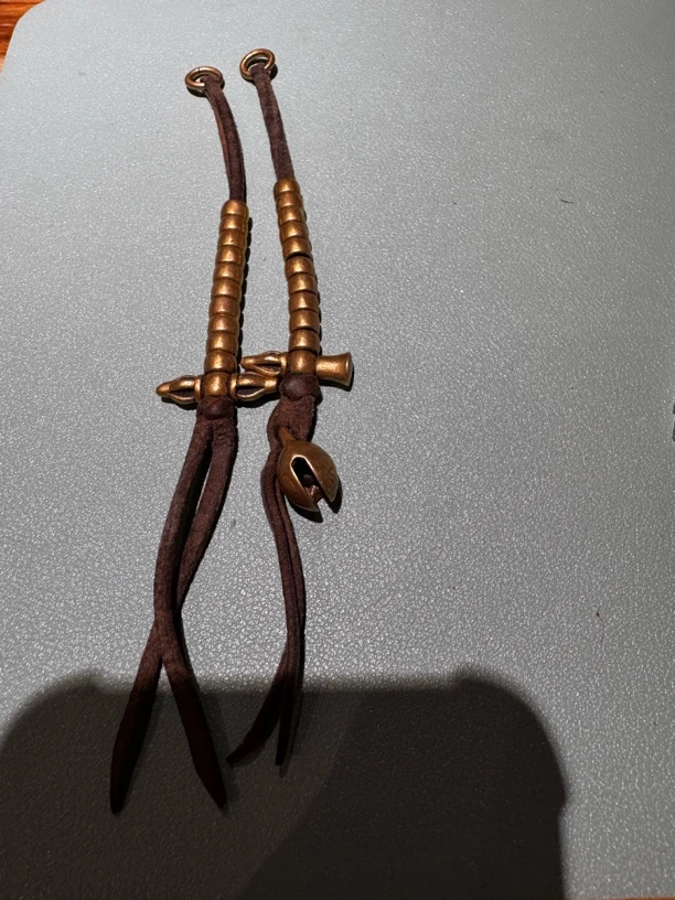 藏地密码，藏式铜杂件 187