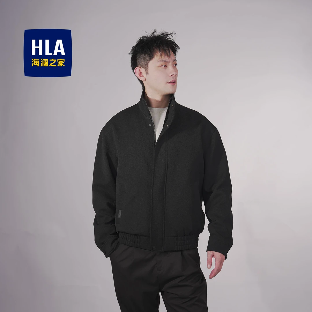 海澜之家旗舰店gtal夹克男士2025高级感时尚休闲立领春秋季外套