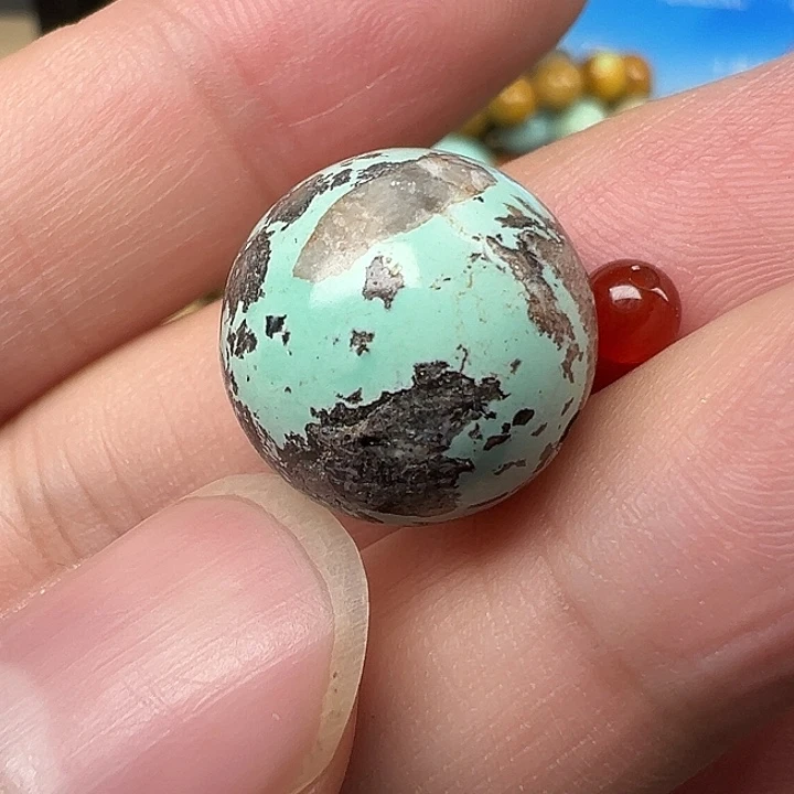 南红玛瑙未镶嵌配饰卡15微瑕