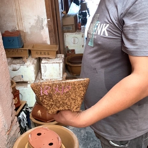 花盆紫砂手工艺品