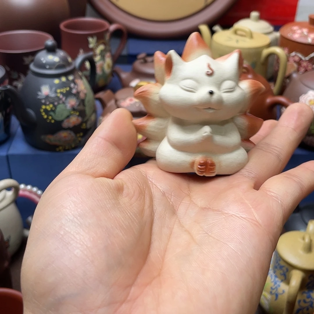 紫砂茶杯紫砂茶宠