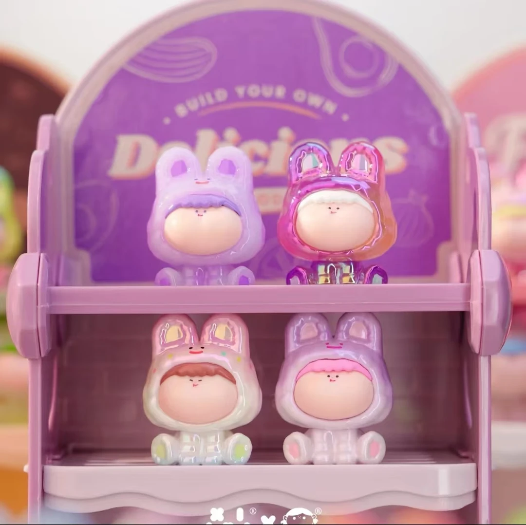 Q宝{踩尾巴踩后一/三}欧阿玛莉莉丝4代糖果小兔系列萌粒盲盒盲袋