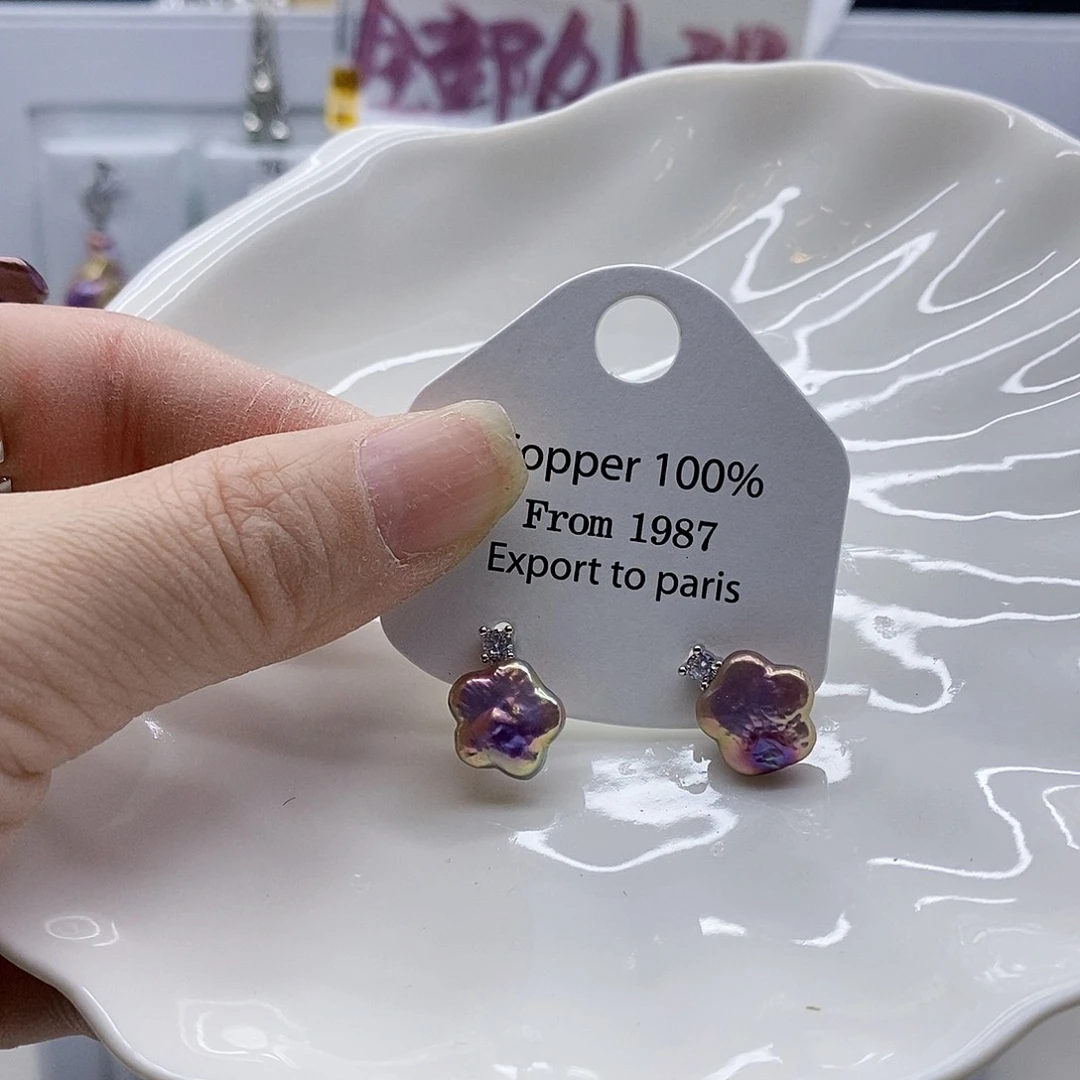 颈饰合金淡水珍珠