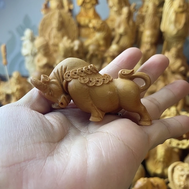 柏木（崖柏）崖柏生肖牛