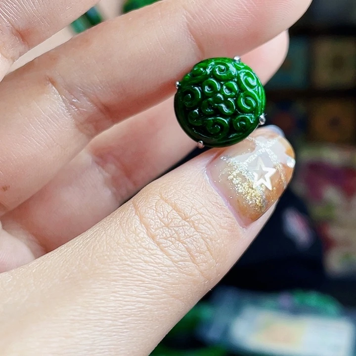 翡翠银S925镶嵌颈饰多样性