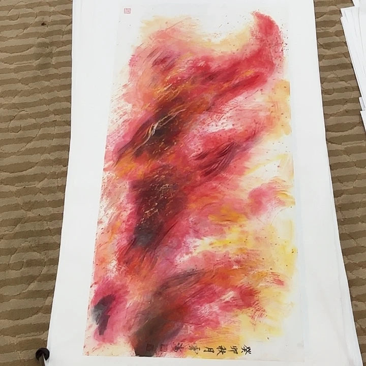 国画花鸟等图案的图案和图案