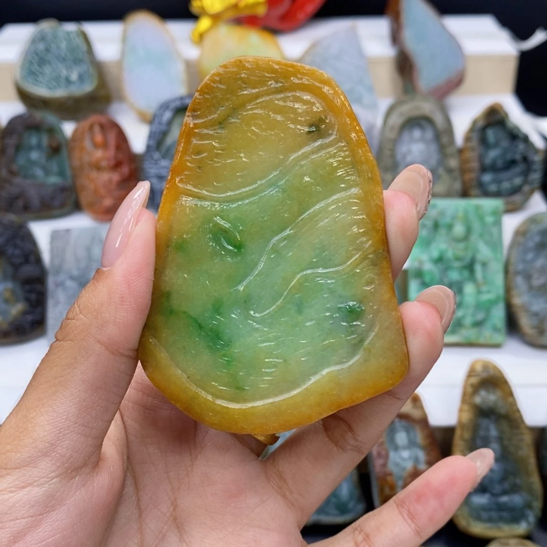 墨*染定制翡翠意向金