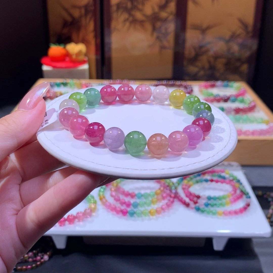 未镶嵌手链碧玺碧玺