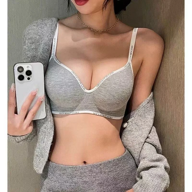 奢黛宠小胸聚拢无痕裸感内衣收副乳上托显大内衣166-2539-A