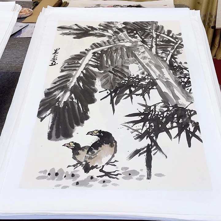 国画张圣敏先生纯手绘作品