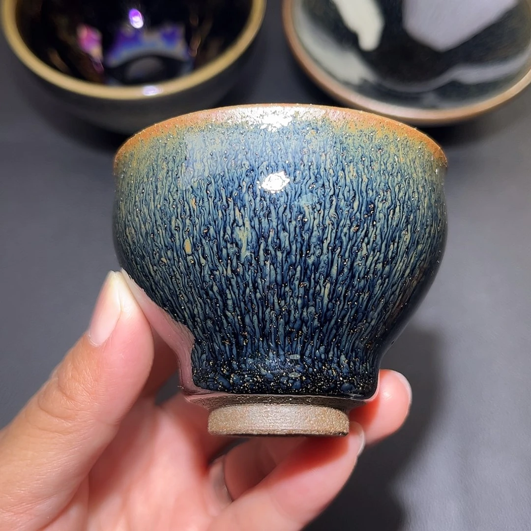 茶盏柴烧主人杯380