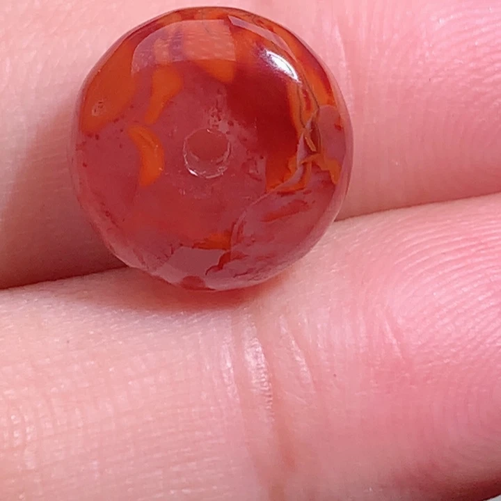 南红玛瑙未镶嵌南红小扣子