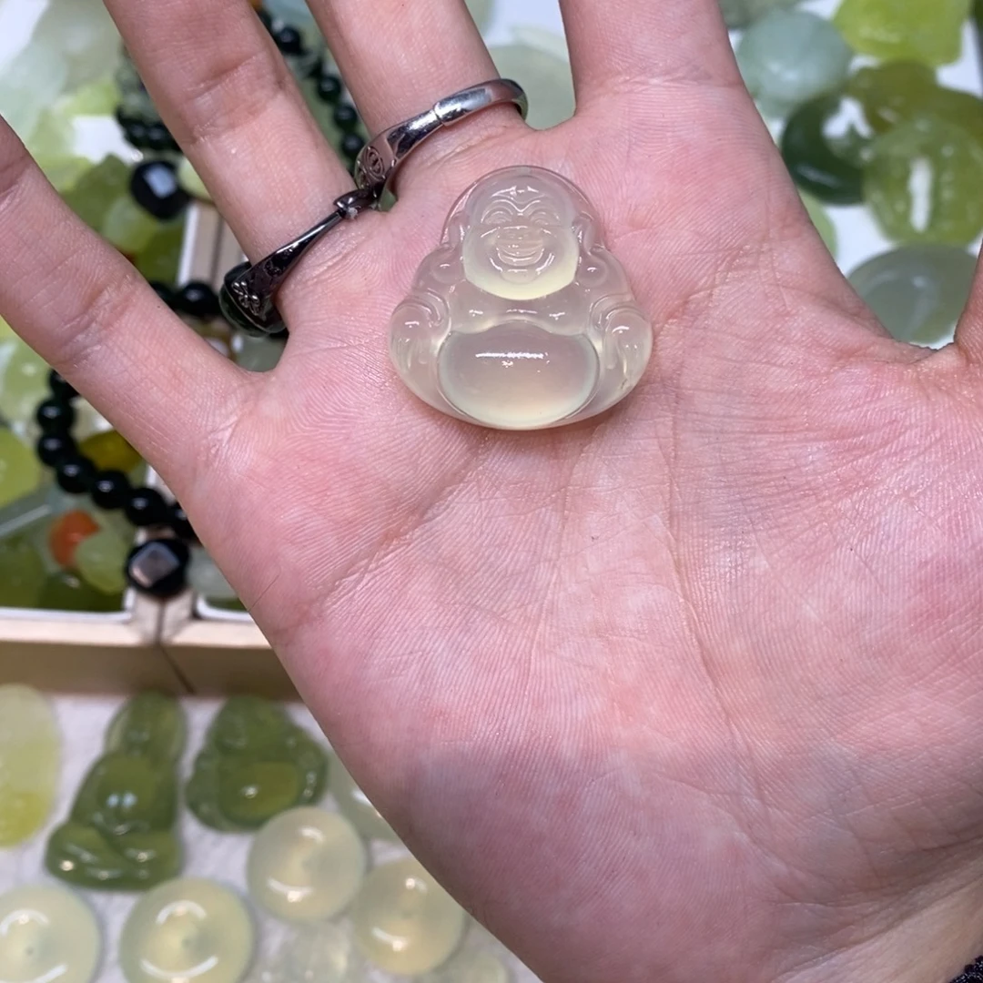 岫玉未镶嵌吊坠(不含链)