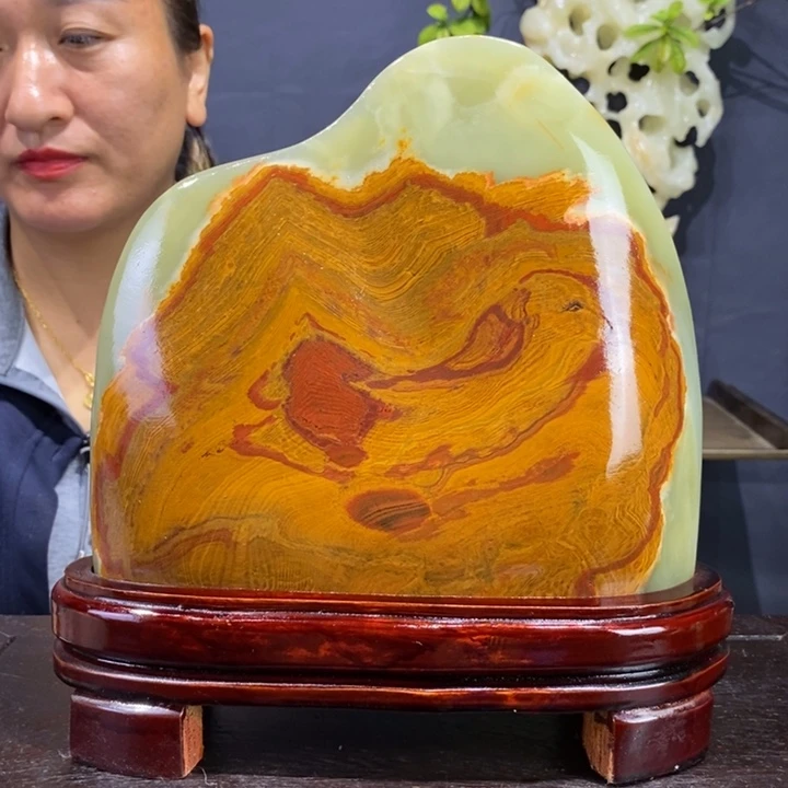 石材精品古青石摆件