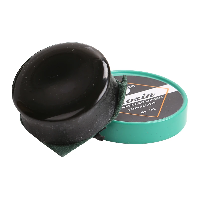 乐童506二胡松香(2块)小提琴松香微尘松香块黑色盒装松香二胡配件