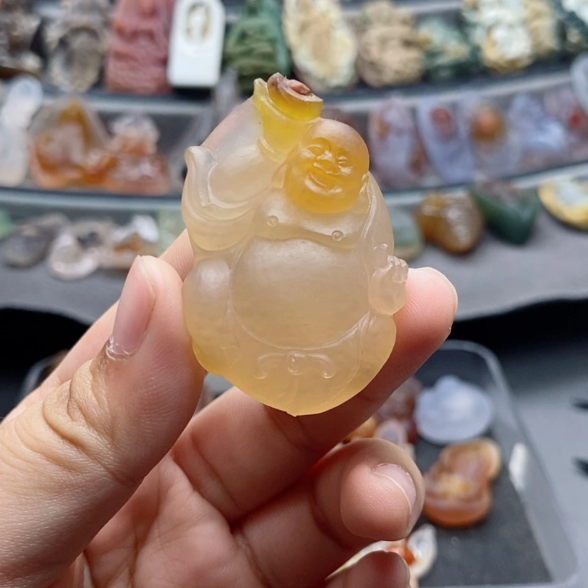 【闪购商品】未镶嵌吊坠定制玛瑙