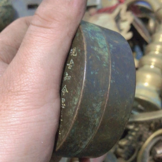 强***闪电购铜摆件工艺品