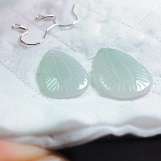 翡翠颈饰未镶嵌坏*吊坠