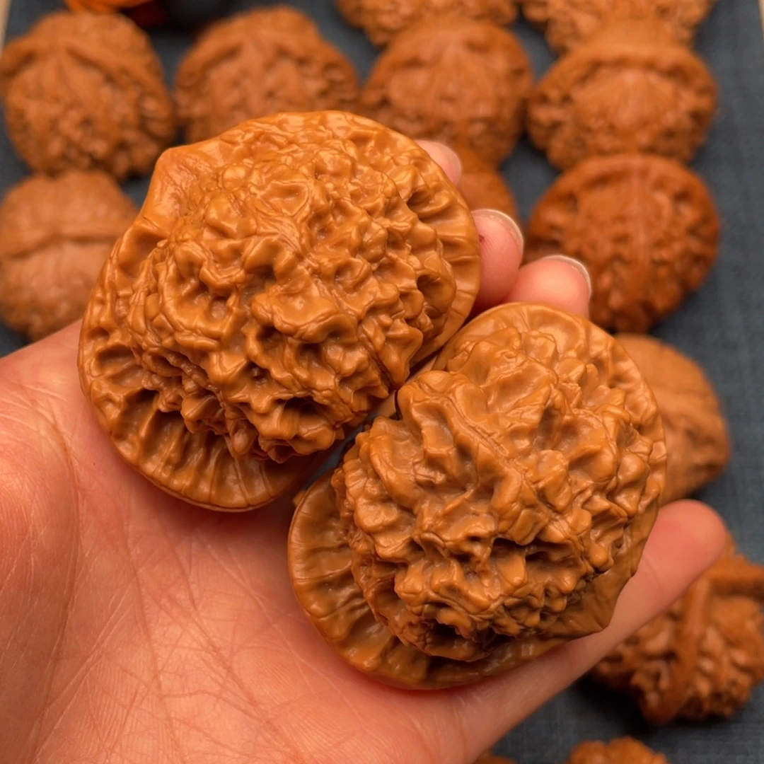 一***5把件文玩核桃52全品官帽