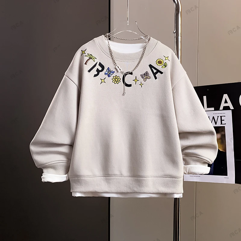 BCA男童春季2025新款中大童男孩上衣男孩单件休闲卫衣DF-卫衣3089