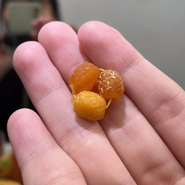 琥珀未镶嵌珠宝奇石小*糕