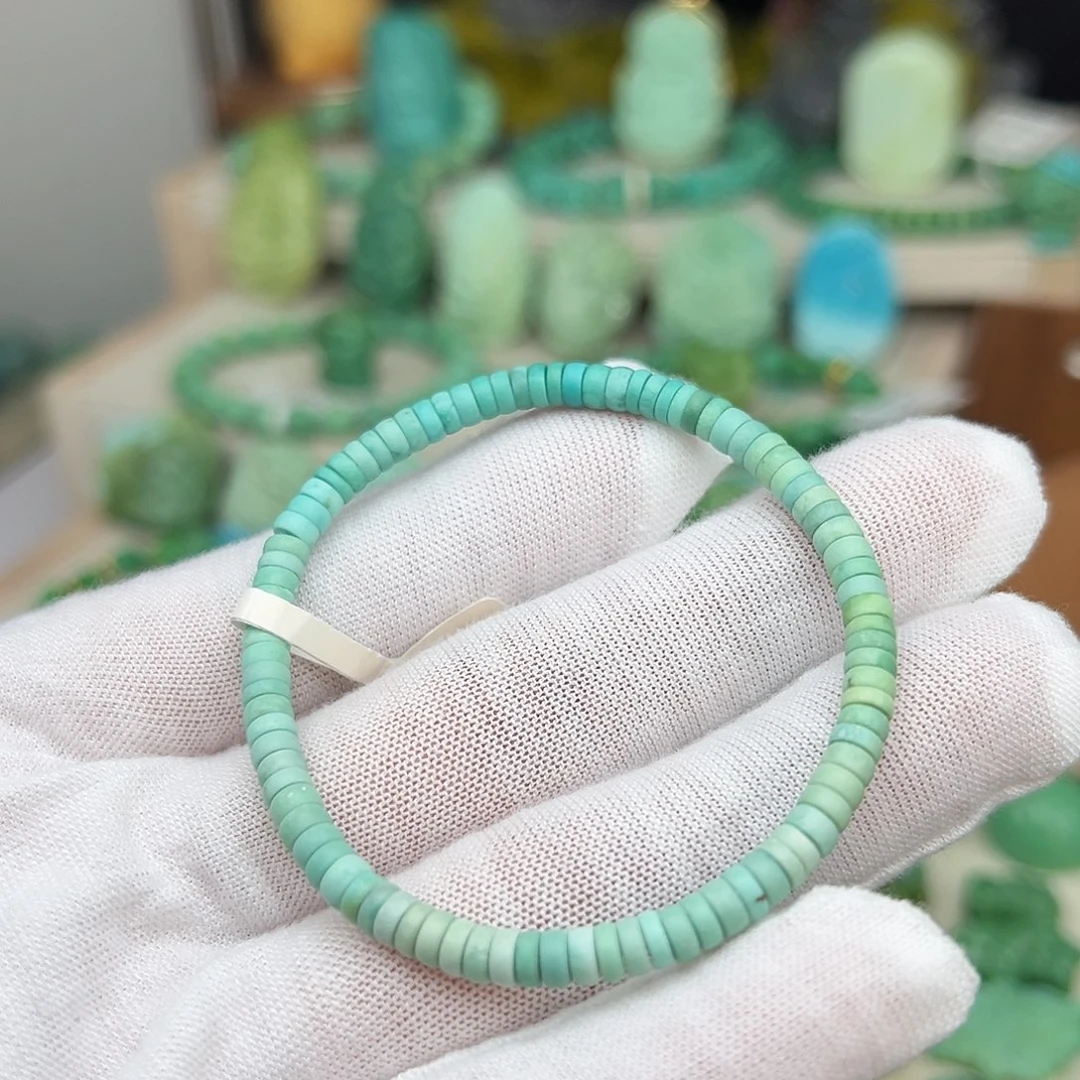 绿松石未镶嵌主播万珍