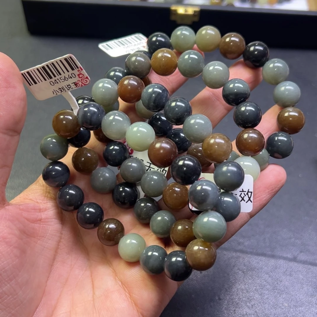 和田玉未镶嵌颈饰多样性拍一发一新疆楼兰手串卡12货头