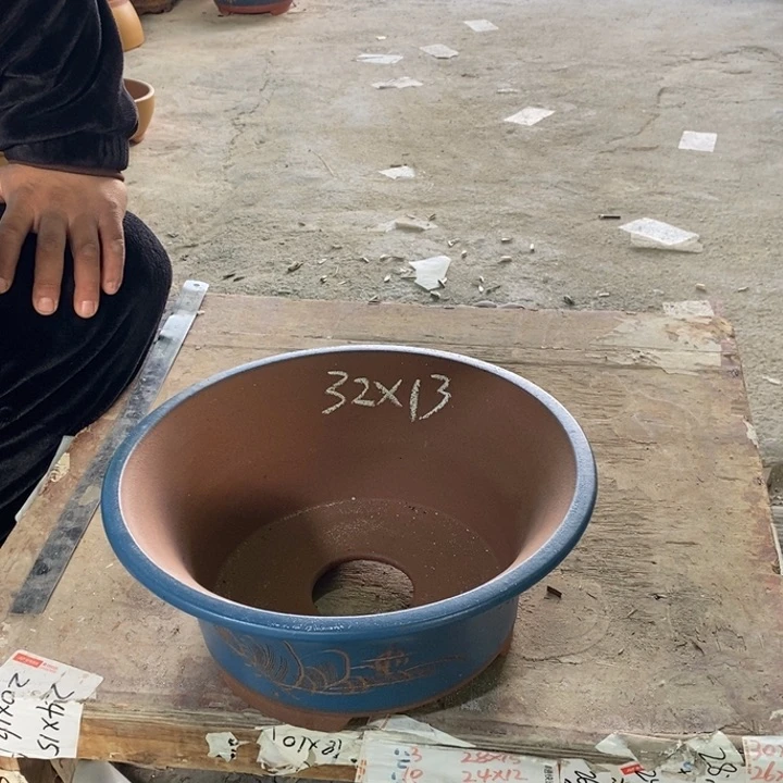 紫砂花盆紫砂紫砂