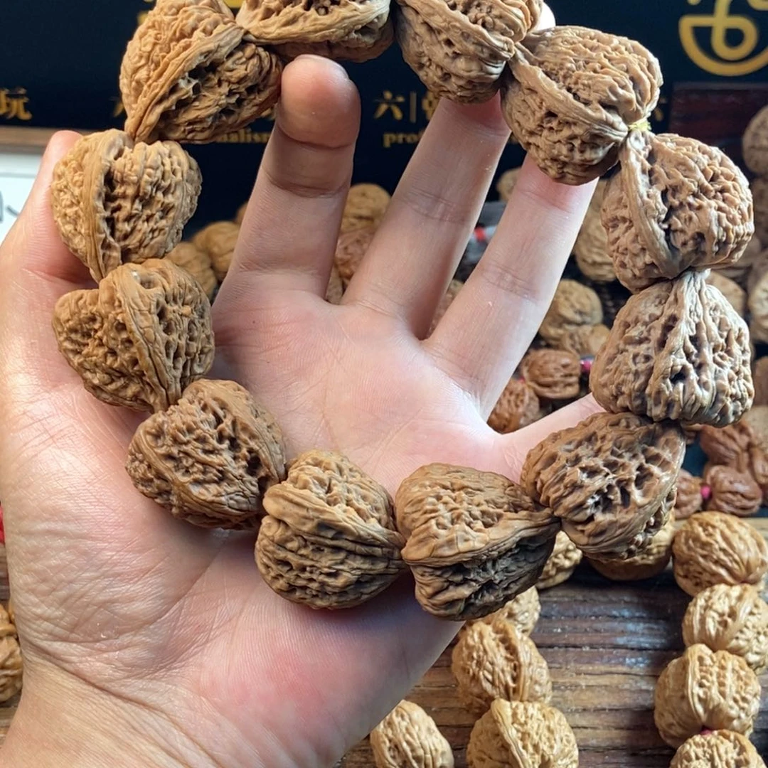 桃核手串三角南疆手串