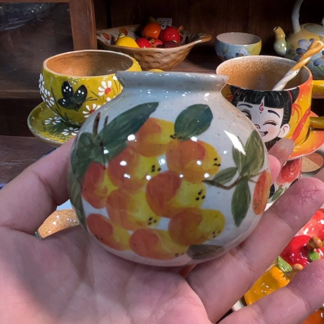 瓷片红红火火过大年