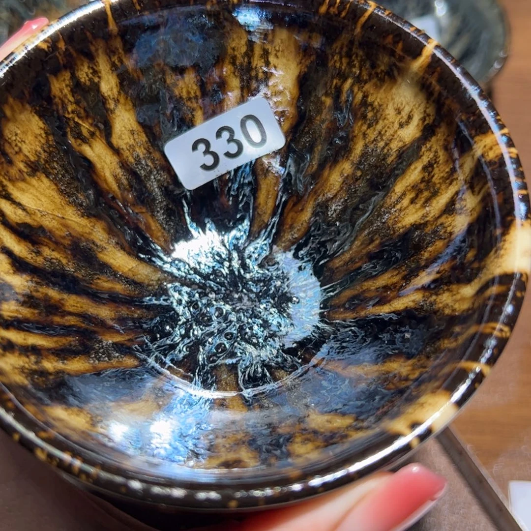 人***人茶盏全手工原矿原釉建盏