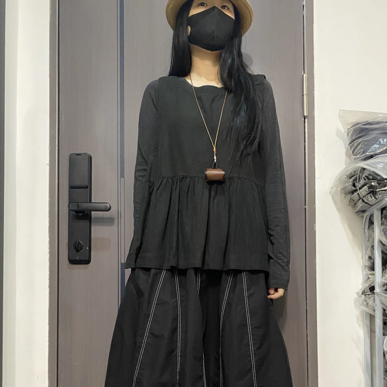 2025年四季新款汗麻套头背心马甲文艺禅意女宽松显瘦