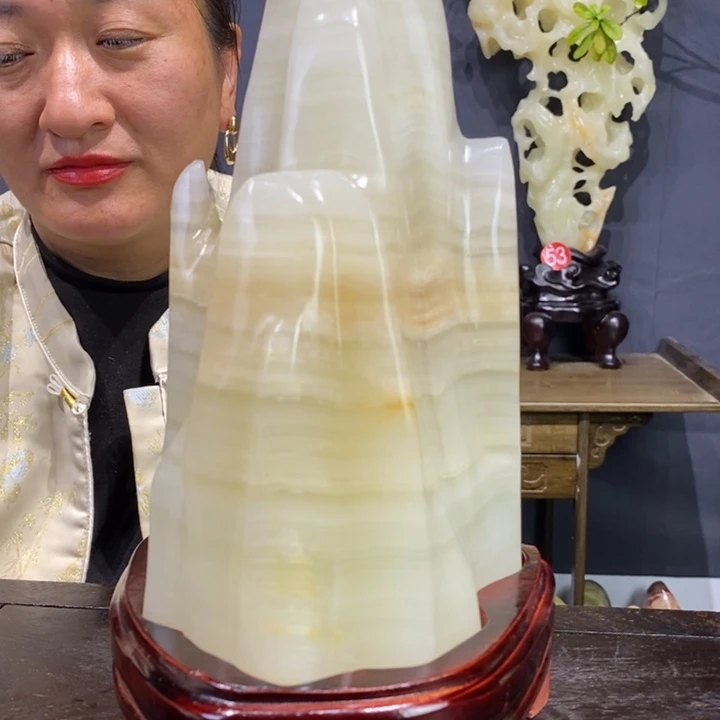 石材精品古青石摆件