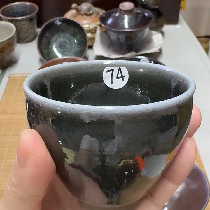 茶盏74 坚记茶盏摆件