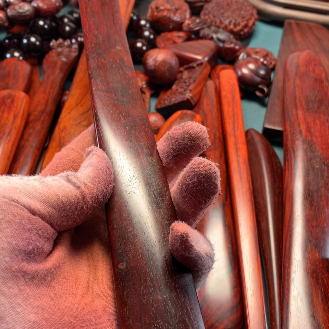 檀香紫檀（小叶紫檀）痞***娘鞋拔子