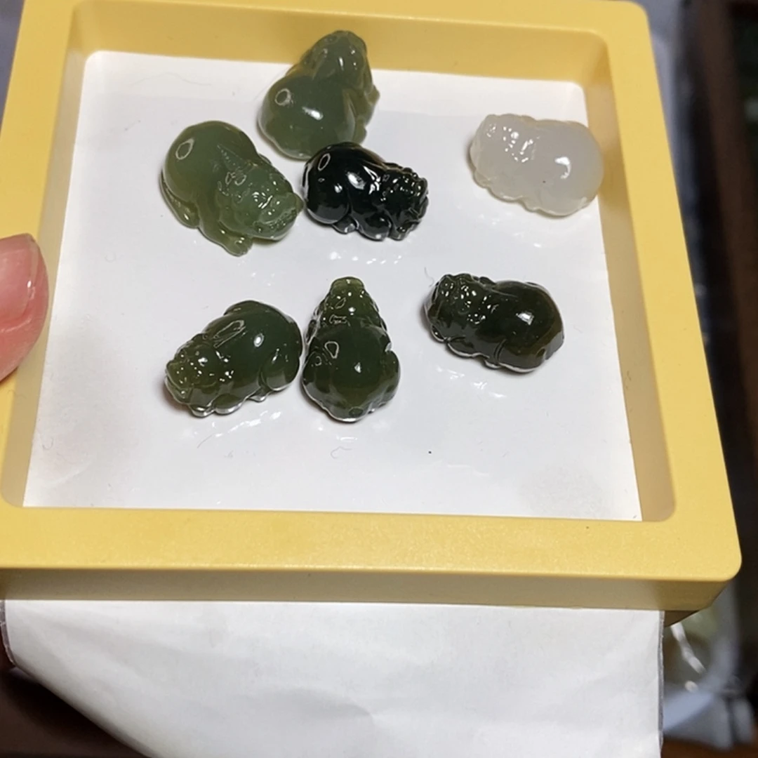 和田玉未镶嵌手链微瑕打包处理不退不换