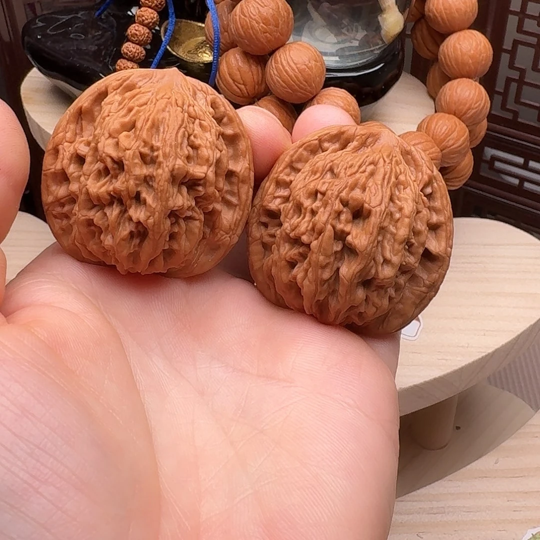 把件文玩核桃麦虎