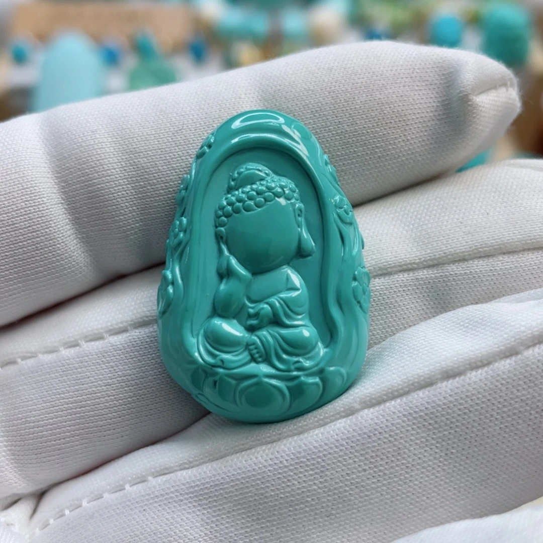 绿松石珠宝奇石未镶嵌